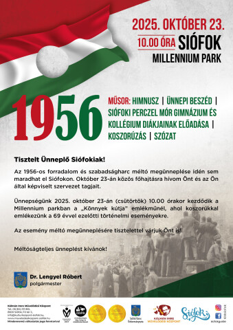 Tisztelt Ünneplő Siófokiak!