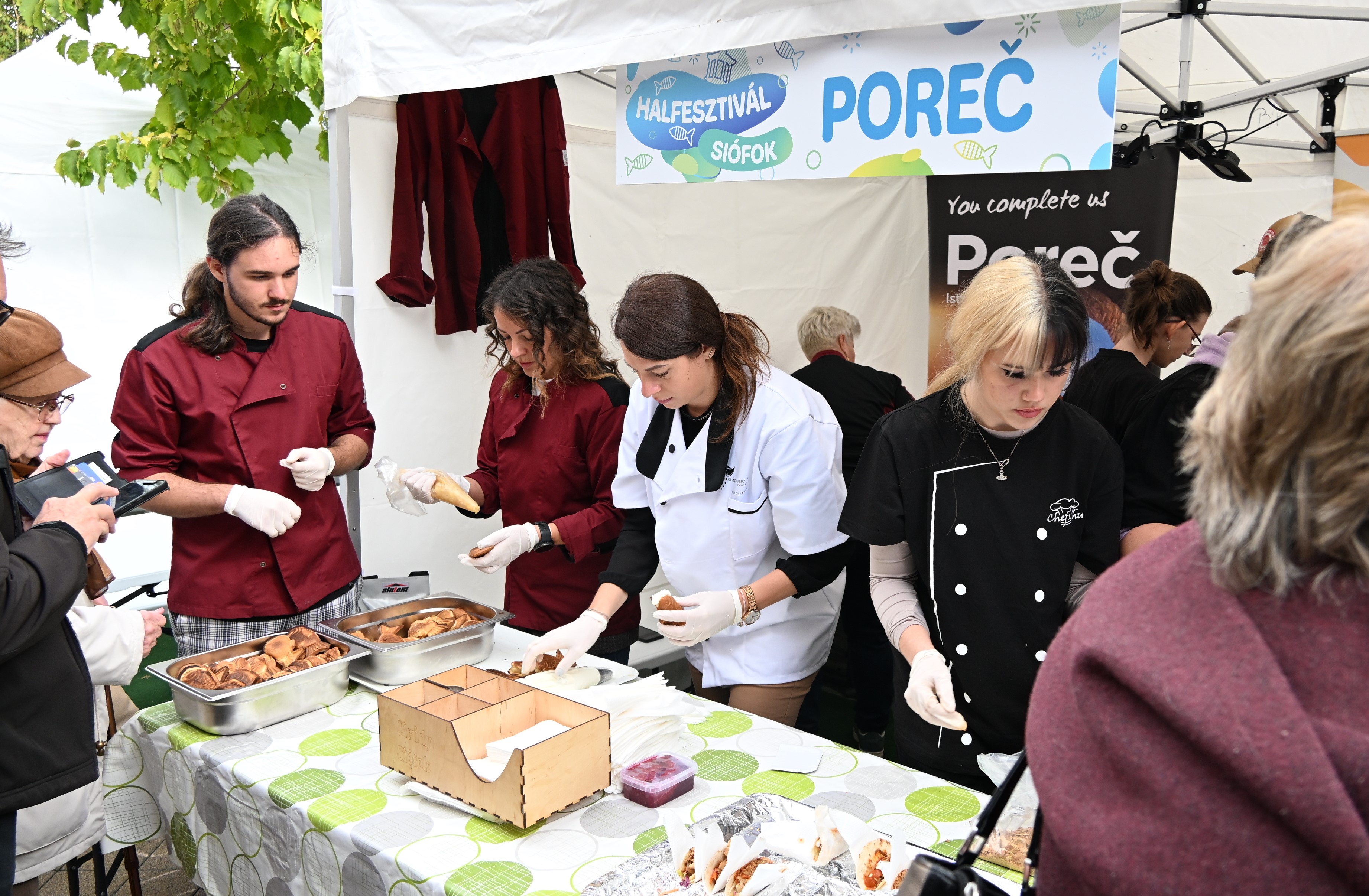 Porecsiek a Halfesztiválon