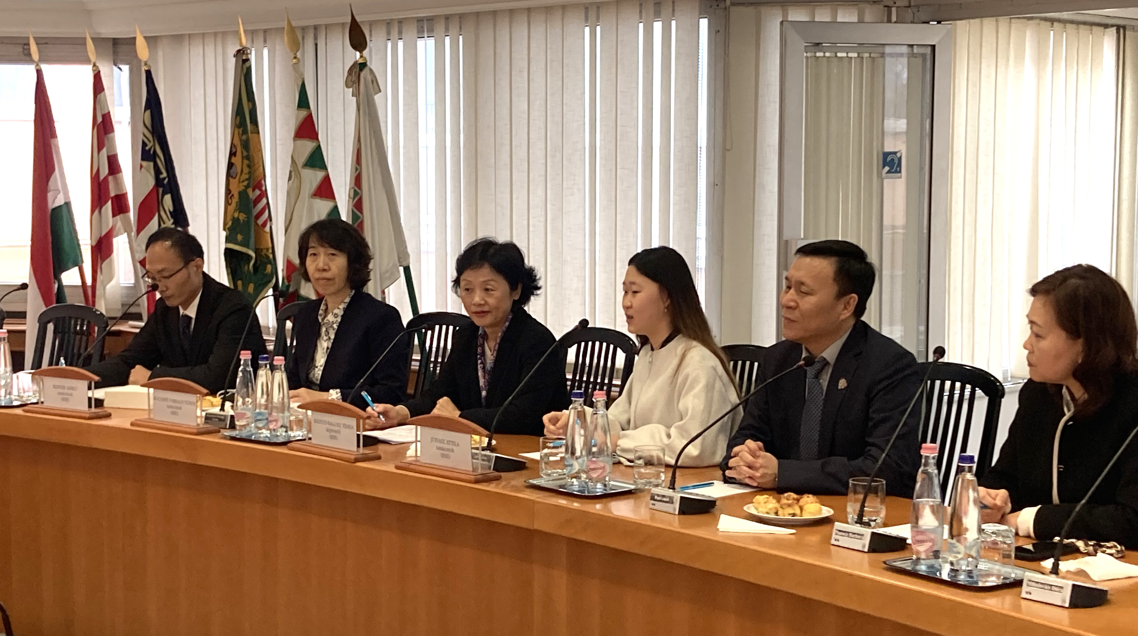 Kínai delegáció Siófokon