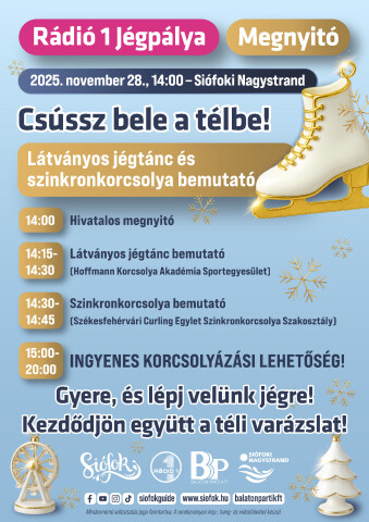 Pénteken nyit a jégpálya!