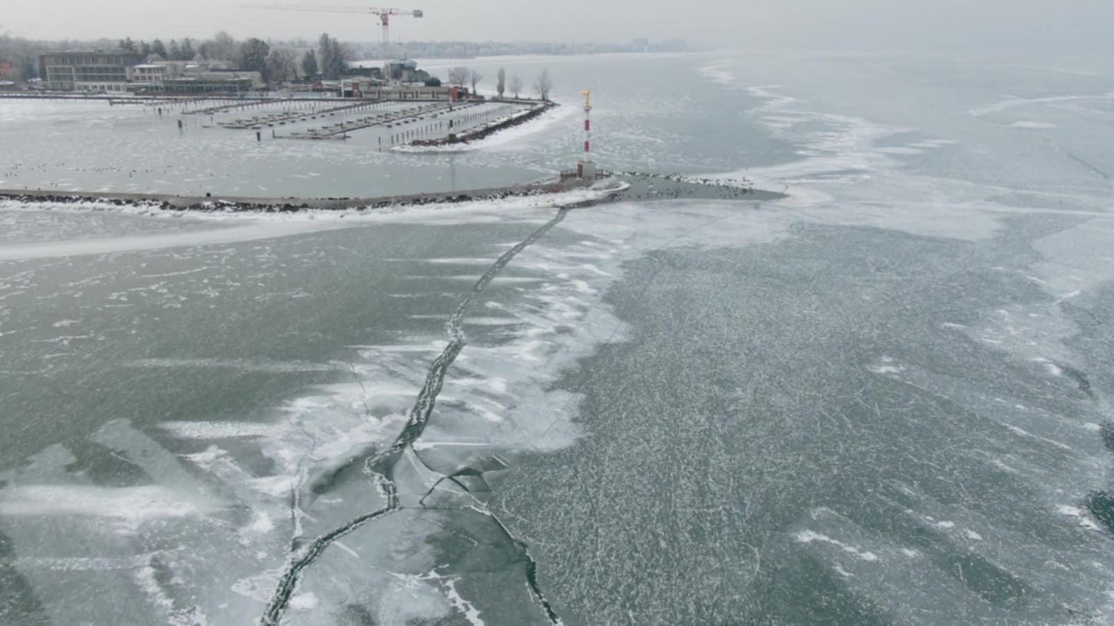 Veszélyes jég! Rianások Siófoknál is!