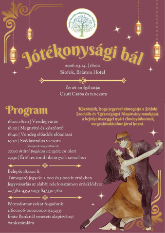 Bál az ingyenes nyári gyerektáborért