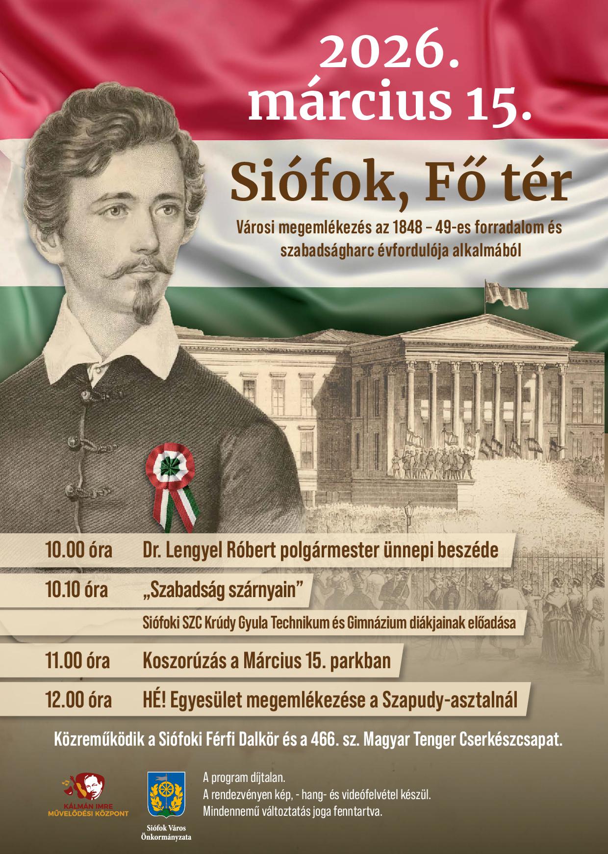 Tisztelt ünneplő siófokiak!