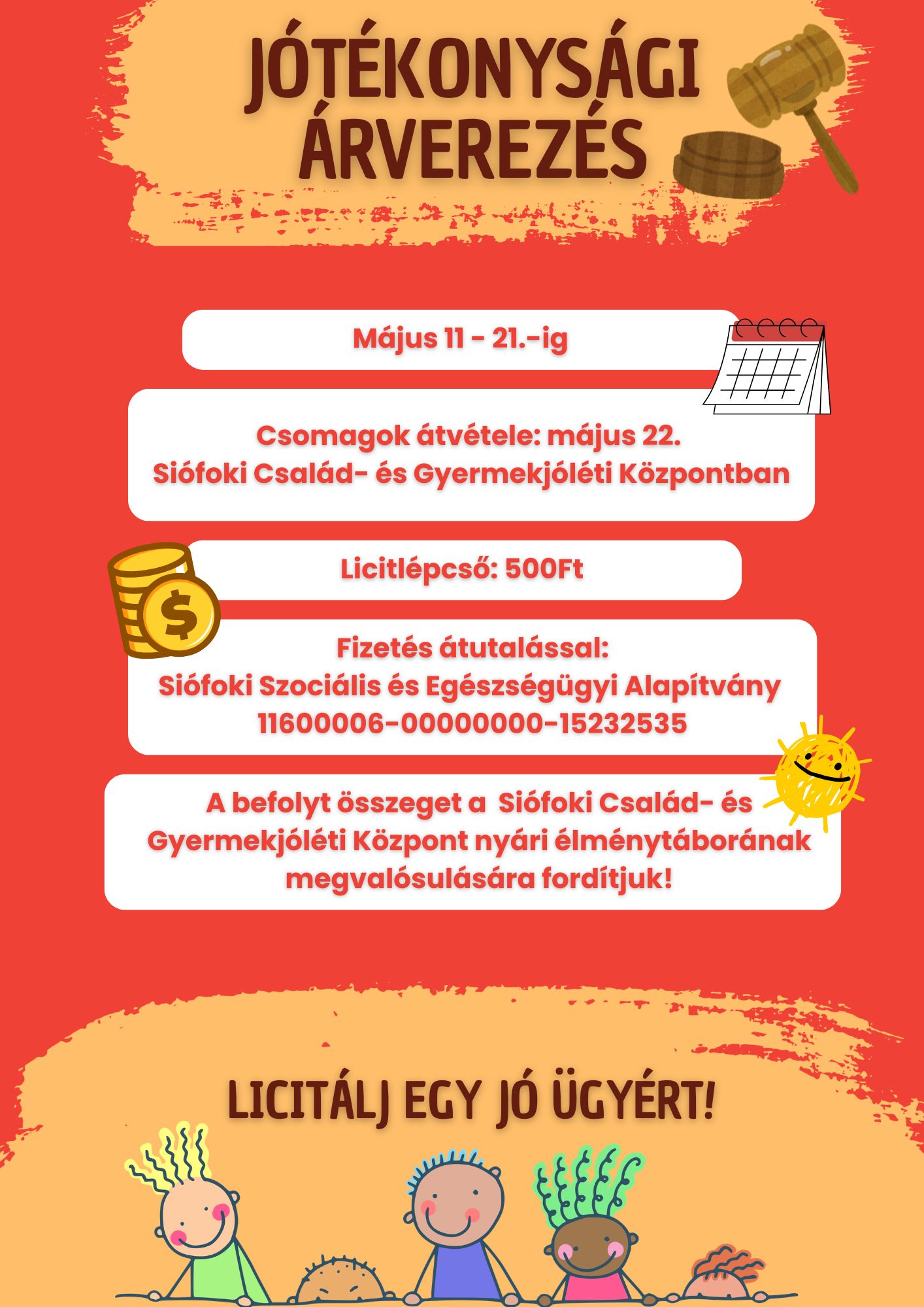 Jótékonysági árverés