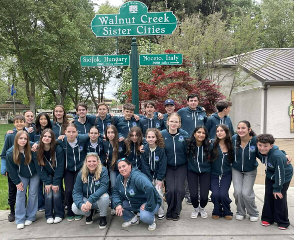 Siófoki diákok Walnut Creekben