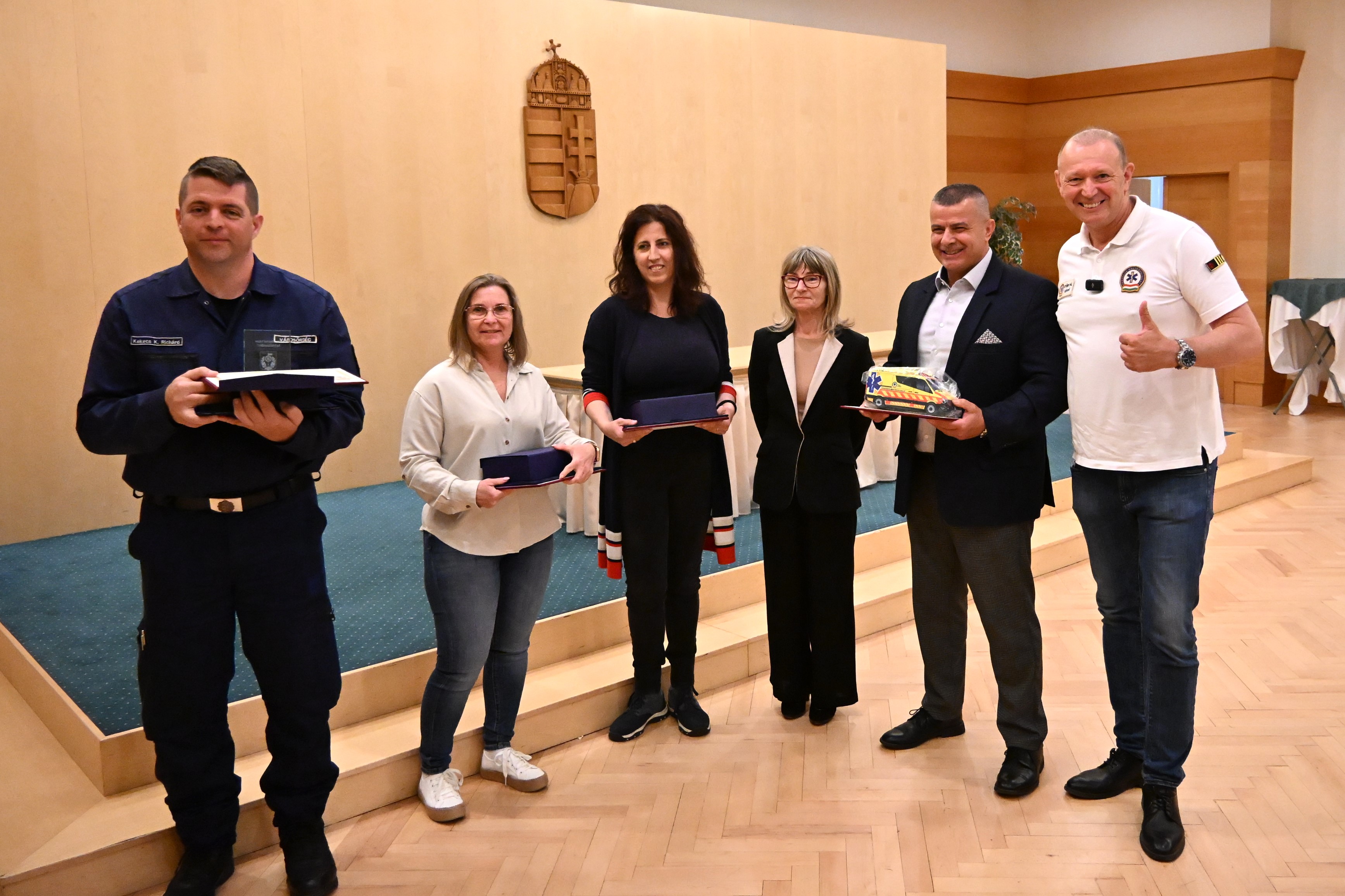 Életmentés a városházán