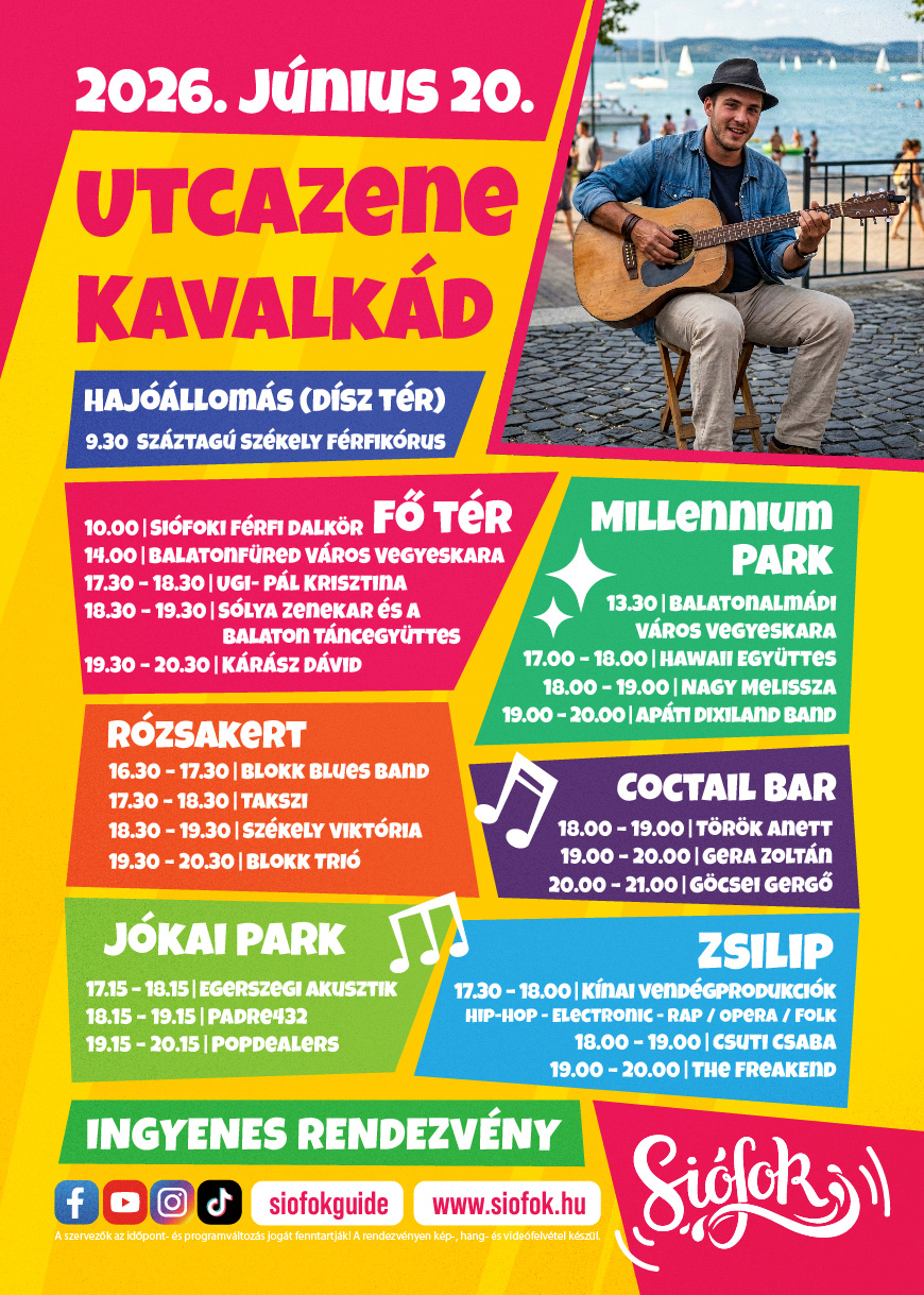 Utcazene Kavalkád: június 20.