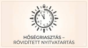 Rövidített nyitvatartás az Önkormányzati Hivatalban